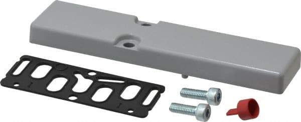 Parker - Solenoid Valve Blanking Plate - Use with ISO 15407-2 HA - Exact Industrial Supply