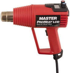 Master Appliance - 130 to 1,000°F Heat Setting, 4 to 16 CFM Air Flow, Heat Gun - 120 Volts, 11 Amps, 1,300 Watts, 6' Cord Length - Exact Industrial Supply