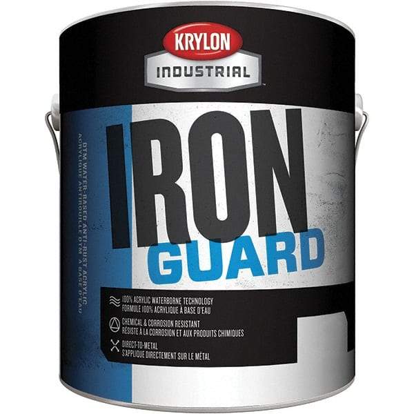 Krylon - 1 Gal Gloss Black Acrylic Enamel - Direct to Metal - Exact Industrial Supply