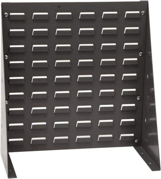 Quantum Storage - 140 Lb Capacity, 8" Deep x 18" Wide x 19" High, Steel Bench Rack - 1 Side - Exact Industrial Supply