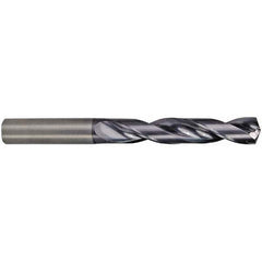 M.A. Ford - 9.1mm 142° Solid Carbide Jobber Drill - Exact Industrial Supply