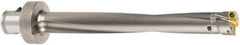 Komet - 14.3mm Diam, KUB Centron Carbide Pilot Drill Insert - Style V96, TiCN/TiN Coated - Exact Industrial Supply