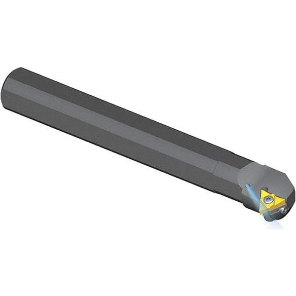 Vargus - Internal Thread, Left Hand Cut, 2" Shank Width x 1.8" Shank Height Indexable Threading Toolholder - 14" OAL, 5UI Insert Compatibility, AVRC Toolholder, Series U Style - Exact Industrial Supply