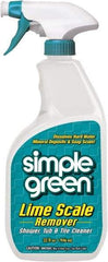 Simple Green - 32 oz Spray Bottle Liquid Bathroom Cleaner - Wintergreen Scent, Lime Scale Remover - Exact Industrial Supply