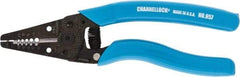Channellock - 6-1/4" OAL, 20-10 AWG Capacity, Wire Stripper & Cutter - Plastic Cushion Handle - Exact Industrial Supply