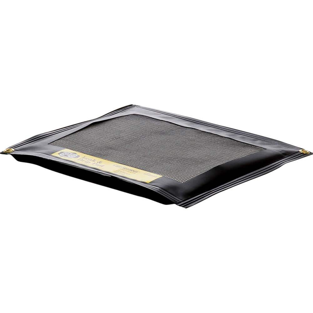 Pads, Rolls & Mats; Product Type: Pad; Application: Oil Only; Overall Length (Inch): 23 in; Total Package Absorption Capacity: 1 gal; Material: Polypropylene; Vinyl-Coated Reinforced Fabric; Fluids Absorbed: Oil Based Liquids; Oil; Fuel; Absorbency Weight