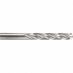 Screw Machine Length Drill Bit: 0.5512″ Dia, 150 °, Solid Carbide Coated, Right Hand Cut, Spiral Flute, Straight-Cylindrical Shank, Series 103