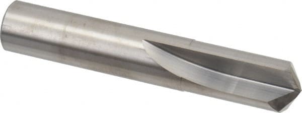 M.A. Ford - 11/16", 135° Point, Solid Carbide Straight Flute Drill Bit - Exact Industrial Supply