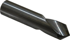 Made in USA - 5/8" Body Diam, 90°, 3" OAL, Solid Carbide Spotting Drill - Exact Industrial Supply