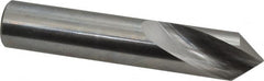 Made in USA - 3/4" Body Diam, 90°, 4" OAL, Solid Carbide Spotting Drill - Exact Industrial Supply