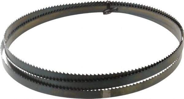 M.K. MORSE - 6 TPI, 6' 8" Long x 1/2" Wide x 0.025" Thick, Welded Band Saw Blade - High Carbon Steel, Toothed Edge, Raker Tooth Set, Flexible Back, Contour Cutting - Exact Industrial Supply