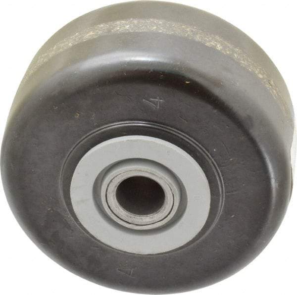 Albion - 3-1/4 Inch Diameter x 1-1/2 Inch Wide, Phenolic Caster Wheel - 600 Lb. Capacity, 1-5/8 Inch Hub Length, 3/4 Inch Axle Diameter, Roller Bearing - Exact Industrial Supply