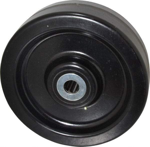 Albion - 10 Inch Diameter x 3 Inch Wide, Phenolic Caster Wheel - 2,900 Lb. Capacity, 3-1/4 Inch Hub Length, 1 Inch Axle Diameter, Roller Bearing - Exact Industrial Supply