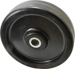 Albion - 12 Inch Diameter x 3 Inch Wide, Phenolic Caster Wheel - 3,500 Lb. Capacity, 3-1/4 Inch Hub Length, 1-1/4 Inch Axle Diameter, Roller Bearing - Exact Industrial Supply