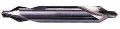 Combo Drill & Countersink: Metric, 120 ™, High Speed Steel Bright (Polished) Finish, Right Hand Cut