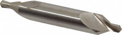 Walter-Titex - Metric Plain Cut 60° Incl Angle High Speed Steel Combo Drill & Countersink - Exact Industrial Supply