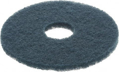 3M - Scrubbing Pad - 13" Machine, Blue Pad, Nylon & Polyester - Exact Industrial Supply
