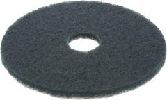 3M - Scrubbing Pad - 17" Machine, Blue Pad, Nylon & Polyester - Exact Industrial Supply