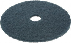 3M - Scrubbing Pad - 20" Machine, Blue Pad, Nylon & Polyester - Exact Industrial Supply