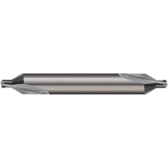 Micro 100 - 60° 3mm Body Diam Solid Carbide Combo Drill & Countersink - Exact Industrial Supply