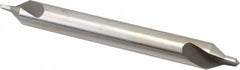 Interstate - #7 Plain Cut 60° Incl Angle High Speed Steel Combo Drill & Countersink - Exact Industrial Supply