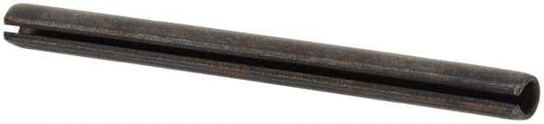 Value Collection - 2mm Diam x 26mm Long Slotted Spring Pin - Grade 1070-1080 Steel, Plain Finish - Exact Industrial Supply