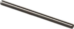 Value Collection - 2mm Diam x 30mm Long Slotted Spring Pin - Grade 1070-1080 Steel, Plain Finish - Exact Industrial Supply