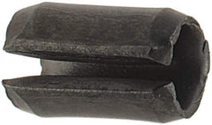 Value Collection - 2.5mm Diam x 4mm Long Slotted Spring Pin - Grade 1070-1080 Steel, Plain Finish - Exact Industrial Supply