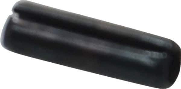 Value Collection - 3mm Diam x 10mm Long Slotted Spring Pin - Grade 1070-1080 Steel, Plain Finish - Exact Industrial Supply