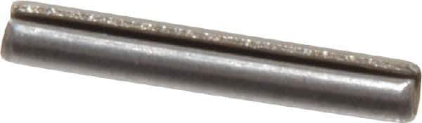 Value Collection - 3mm Diam x 20mm Long Slotted Spring Pin - Grade 1070-1080 Steel, Plain Finish - Exact Industrial Supply