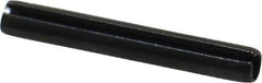 Value Collection - 4mm Diam x 30mm Long Slotted Spring Pin - Grade 1070-1080 Steel, Plain Finish - Exact Industrial Supply