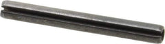 Value Collection - 5mm Diam x 45mm Long Slotted Spring Pin - Grade 1070-1080 Steel, Plain Finish - Exact Industrial Supply