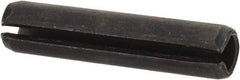 Value Collection - 6mm Diam x 28mm Long Slotted Spring Pin - Grade 1070-1080 Steel, Plain Finish - Exact Industrial Supply