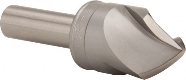 M.A. Ford - 1" Head Diam, 1/2" Shank Diam, 3 Flute 82° High Speed Steel Countersink - Exact Industrial Supply