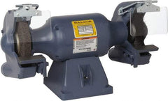 Baldor - 8" Wheel Diam x 1" Wheel Width, 3/4 hp Grinder/Buffer - 3/4" Arbor Hole Diam, 1 Phase, 3,600 Max RPM, 115/230 Volts - Exact Industrial Supply