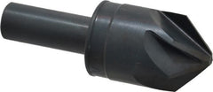 M.A. Ford - 1" Head Diam, 1/2" Shank Diam, 6 Flute 90° High Speed Steel Countersink - Exact Industrial Supply