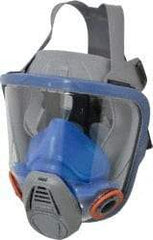 MSA - Series 3000, Size M Full Face Respirator - 4-Point Suspension, Bayonet Connection - Exact Industrial Supply
