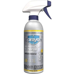 Sprayon - 16 oz Trigger Spray Can Lubricant - Amber, -20°F to 500°F, Food Grade - Exact Industrial Supply