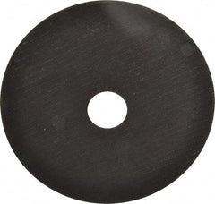 Made in USA - 4" 620 Grit Ceramic Cutoff Wheel - 1/32" Thick, 3/8" Arbor, 19,000 Max RPM, Use with Die Grinders - Exact Industrial Supply