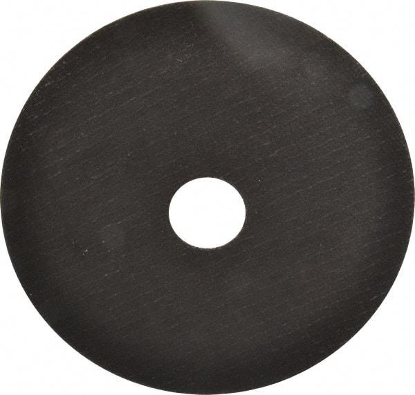 Made in USA - 12" 36 Grit Aluminum Oxide Cutoff Wheel - 7/64" Thick, 1" Arbor, 6,112 Max RPM, Use with Stationary Tools - Exact Industrial Supply