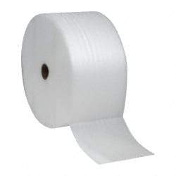 Value Collection - 625' Long x 12" Wide x 1/16" Thick, Polyethylene Foam - White - Exact Industrial Supply