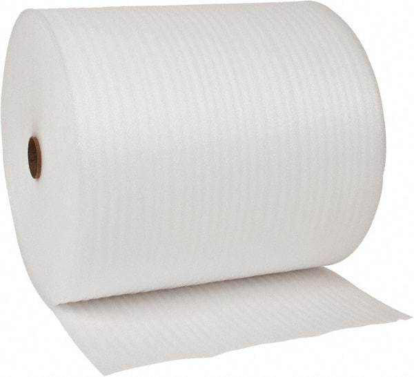 Value Collection - 625' Long x 24" Wide x 1/16" Thick, Polyethylene Foam - White - Exact Industrial Supply