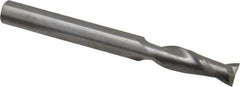 OSG - 23/64", 7/8" LOC, 3/8" Shank Diam, 2-1/2" OAL, 2 Flute, Solid Carbide Square End Mill - Single End, TiAlN Finish, Spiral Flute, 30° Helix, Centercutting, Right Hand Cut, Right Hand Flute, Series 402 - Exact Industrial Supply