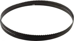 Disston - 4 TPI, 7' 9-1/2" Long x 1/2" Wide x 0.025" Thick, Welded Band Saw Blade - Carbon Steel, Toothed Edge, Raker Tooth Set, Hard Back, Contour Cutting - Exact Industrial Supply