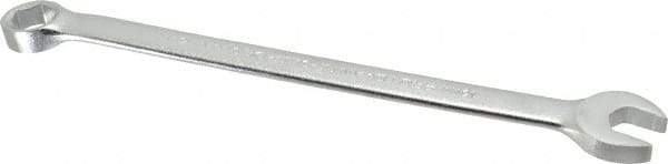 Proto - 16mm 6 Point Combination Wrench - 15° Offset Angle, 9-13/32" OAL, Steel, Satin Finish - Exact Industrial Supply