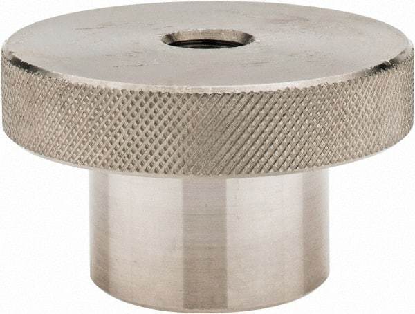 Gibraltar - 76.2mm Head, Knurled Knob - Tapped Thru, Stainless Steel - Exact Industrial Supply