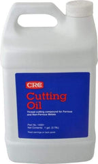 CRC - 1 Gal Bottle Cutting Fluid - Straight Oil, For Drilling, Reaming, Sawing, Shearing, Tapping, Threading, Turning - Exact Industrial Supply