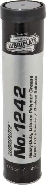 Lubriplate - 14.5 oz Cartridge Lithium Extreme Pressure Grease - Extreme Pressure, 300°F Max Temp, NLGIG 2, - Exact Industrial Supply