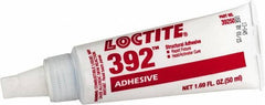 Loctite - 50 mL Tube Two Part Acrylic Adhesive - 15 min Working Time, 2,500 psi Shear Strength, Series 392 - Exact Industrial Supply