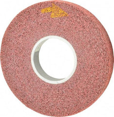 3M - 8" Diam, 1" Face Width, 3" Center Hole, Coarse Grade, Aluminum Oxide Deburring Wheel - Convolute, Medium Density 5 Grade, 4,500 RPM - Exact Industrial Supply